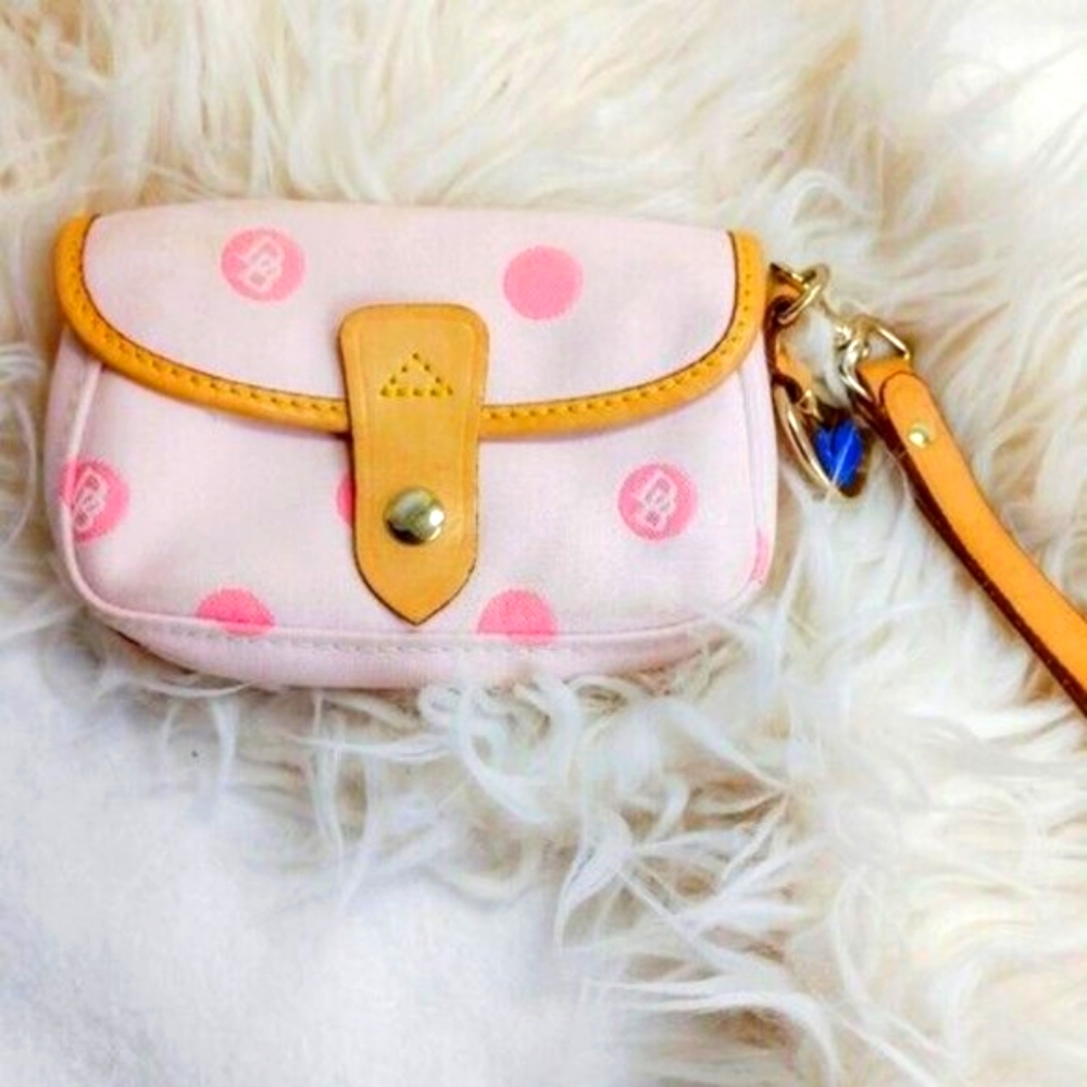 Authentic small Dooney & Bourke wristlet purse